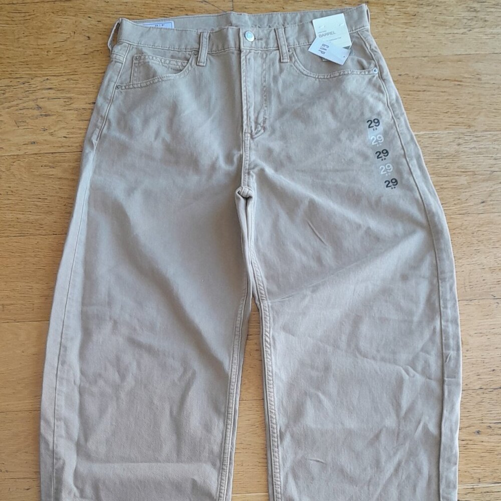 Gap Barrel High Rise Pant | Size 8 | Waist 29